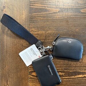 Lululemon Dual Pouch Wristlet (*Cactus “Leather”)